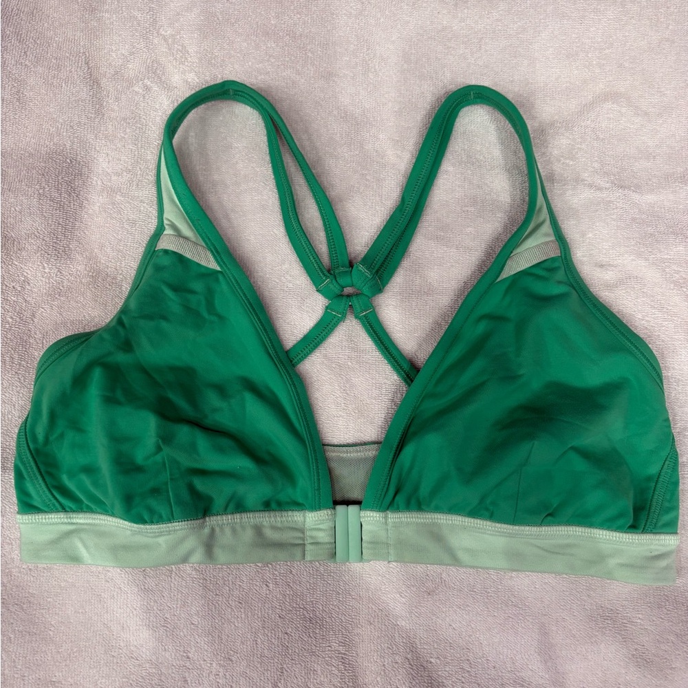 Lululemon green Racerback sports bra